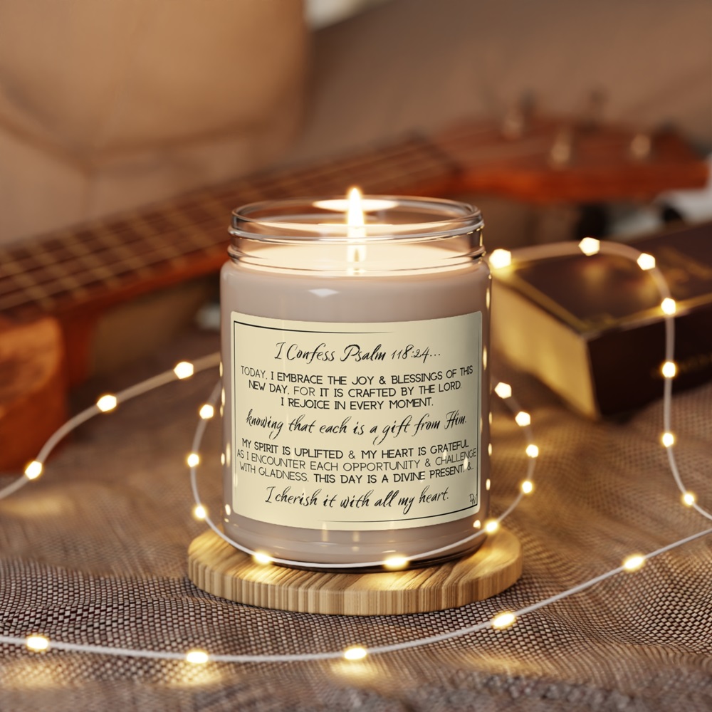 soy bible verse candles